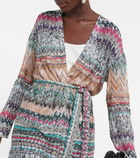 Missoni - Space-dyed belted cardigan