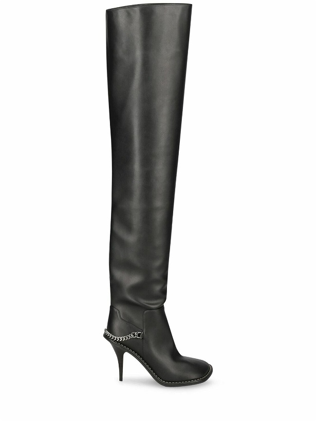 Photo: STELLA MCCARTNEY - 95mm Faux Leather Over-the-knee Boots