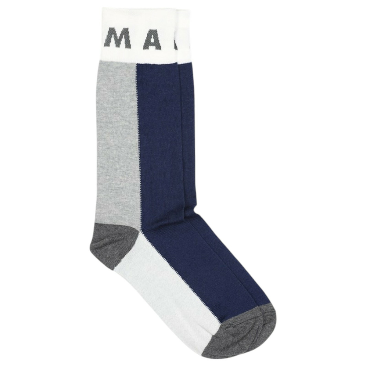 タイツ・ソックス MARNI Striped socks Pink SKMC0152MQUFU126 Marni logo-jacquard Ribbed Socks | Pink | FARFETCH