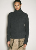 Y/Project Zip-Insert Knit Sweater
