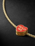 Lauren Rubinski - Gold and Enamel Pendant Necklace