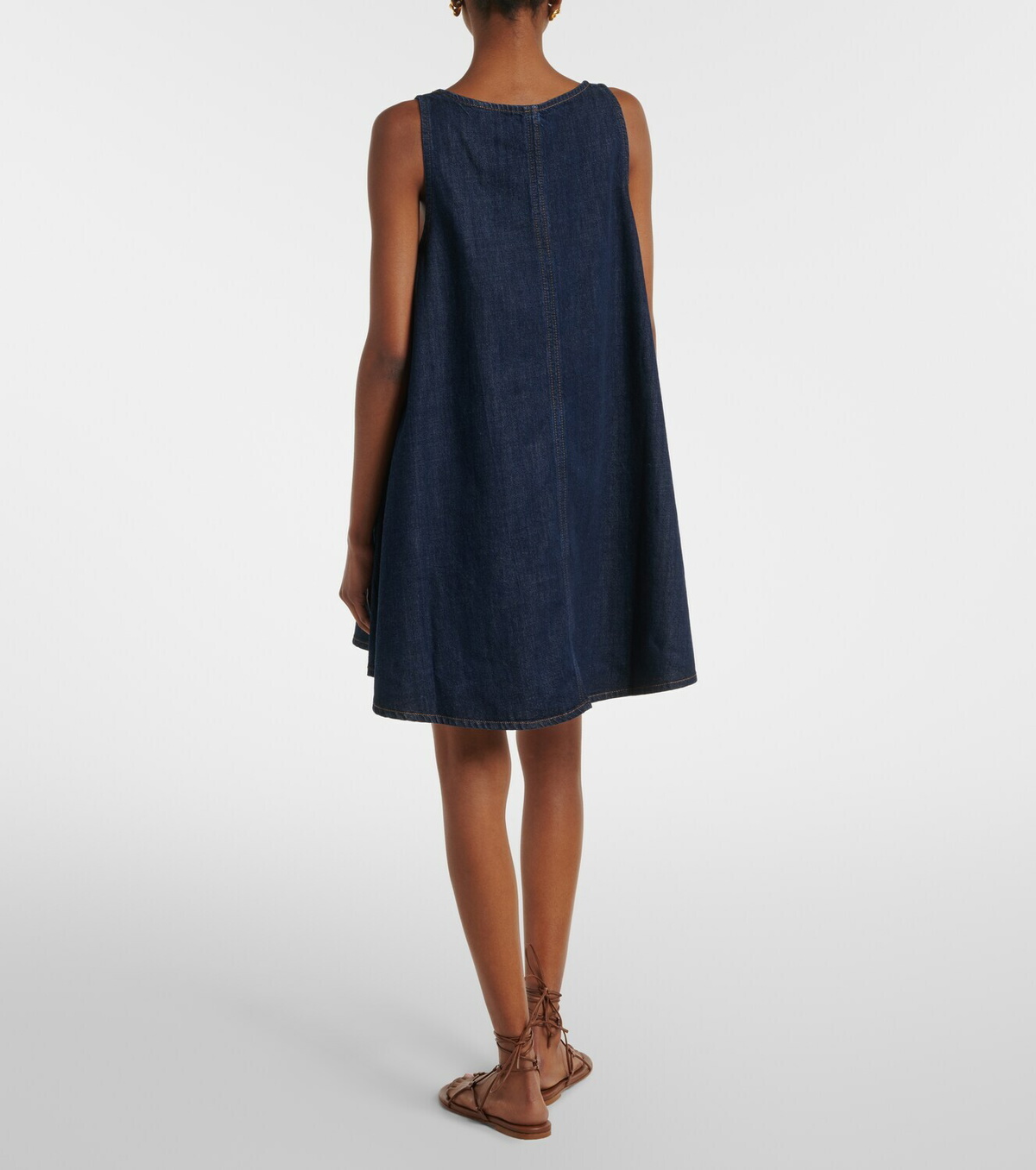 Frame Skipper denim minidress