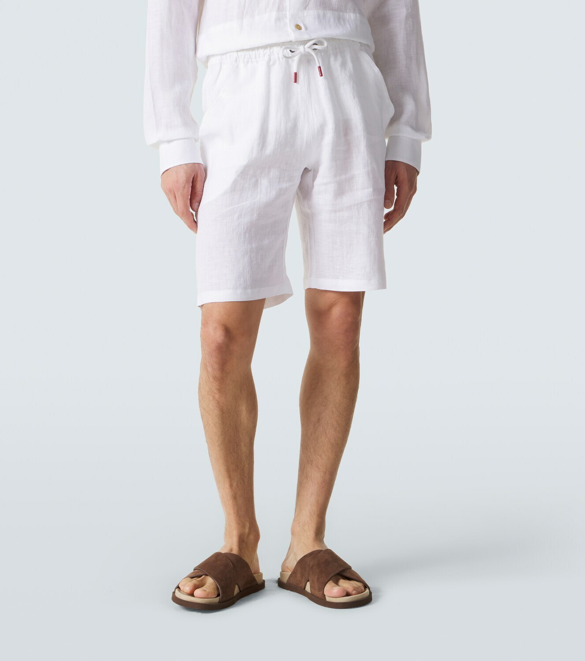 Kiton Linen shorts