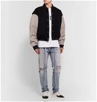 Fear of God - 101 Suede and Logo-Print Canvas Backless Sneakers - Gray