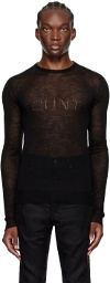 Rick Owens Black 'Cunt' Pull Sweater
