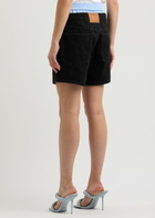 Alexanderwang.t Boxer-effect Denim Shorts Black