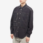 Isabel Marant Men's Pascuale Overshirt in Black