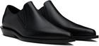 Ann Demeulemeester Black Makea Pointy Cowboy Loafers