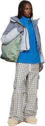 The North Face Blue Cold Spell Cropped Down Jacket