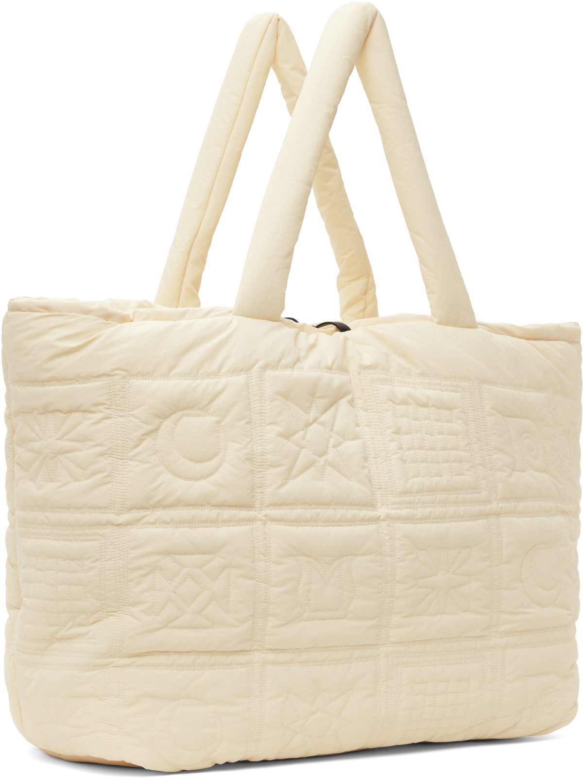 Nanushka Off-White Symbol Tote