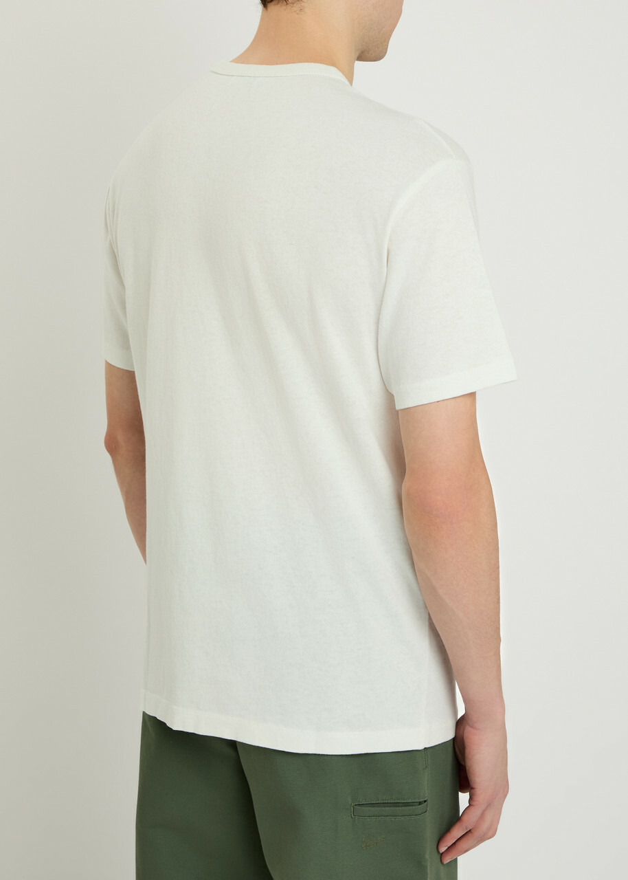 Kenzo Cartoon Printed Cotton T-shirt White