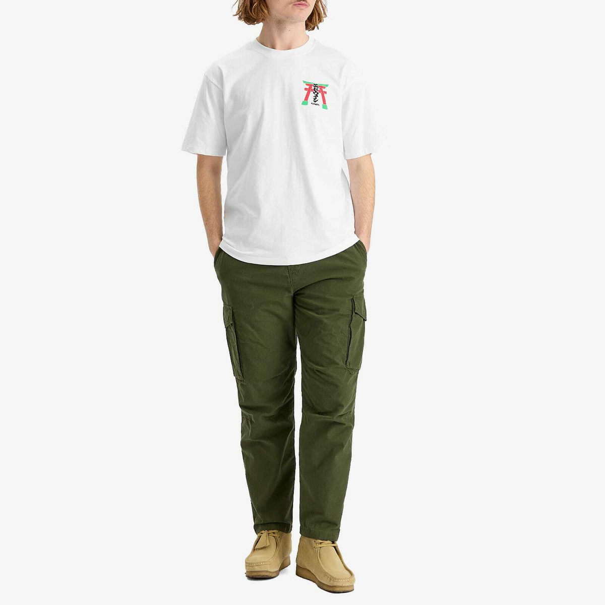 Edwin Men's Torii T-Shirt in White