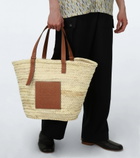 Loewe - Large raffia tote bag