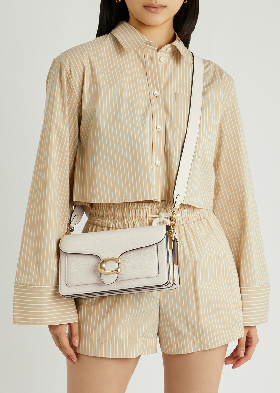 Coach Tabby 26 Leather Shoulder bag - Ivory - One Size