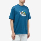 Magenta Men's Under T-Shirt in Petrol Blue