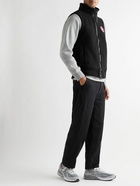 Canada Goose - Mersey Logo-Appliquéd Recycled Wool-Blend Fleece Gilet - Black