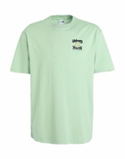 Puma Downtown Graphic Tee Mens T-shirt Light in Green