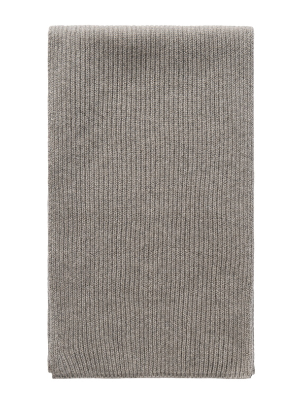 Photo: Johnstons of Elgin - Ribbed Cashmere Scarf