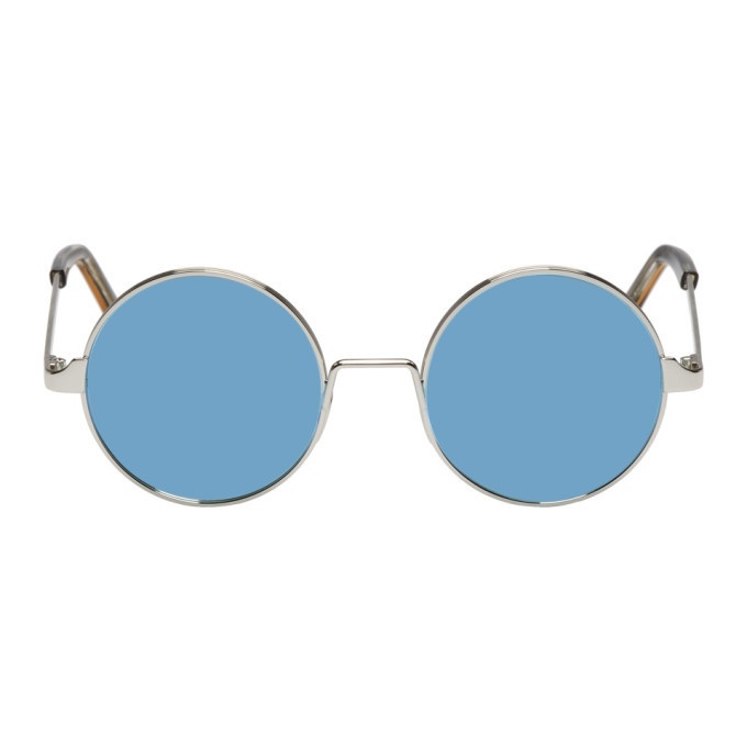 Photo: Cutler And Gross Silver and Blue 1137/2WG-DJUP Sunglasses