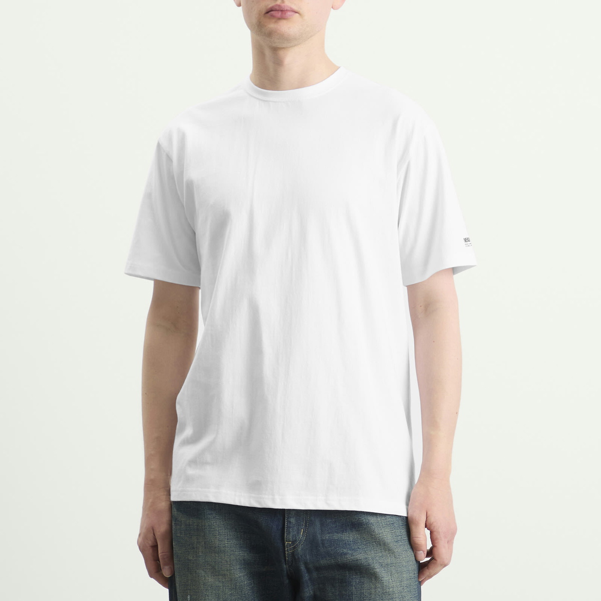 Neighborhood Men's Classic 2-Pack T-Shirts in White