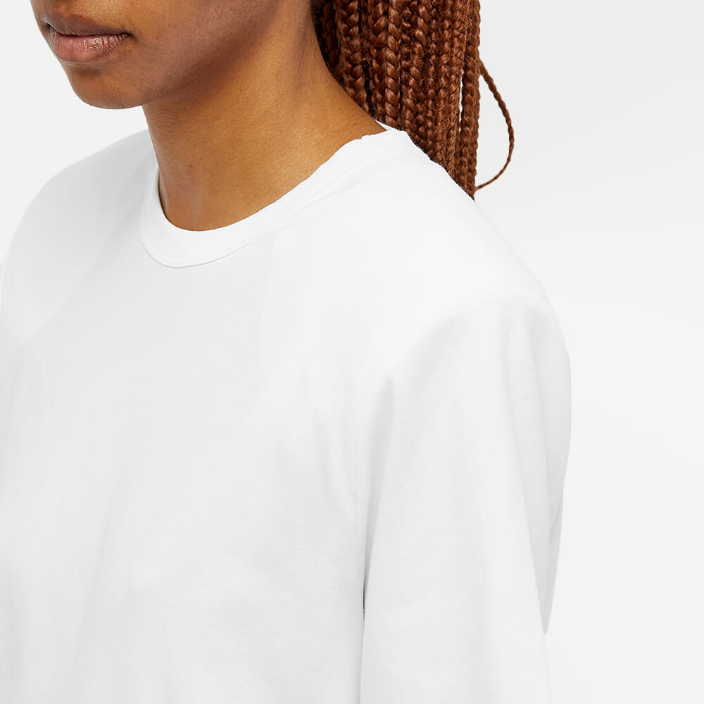 WARDROBE.NYC Women's Shoulder Pad T-Shirt in White WARDROBE.NYC