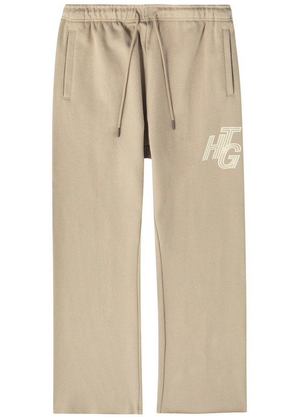 Photo: Honor The Gift Logo-print Cotton Sweatpants Stone