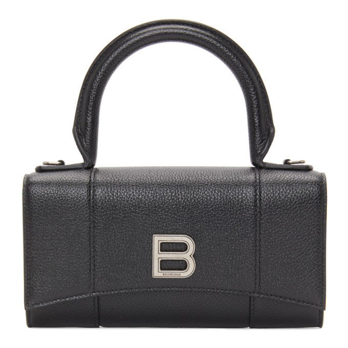 Balenciaga Black Hourglass Phone Holder Bag Balenciaga