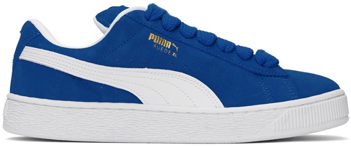 Photo: Puma Blue Suede XL Sneakers