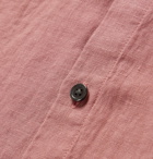 Theory - Irving Linen Shirt - Pink