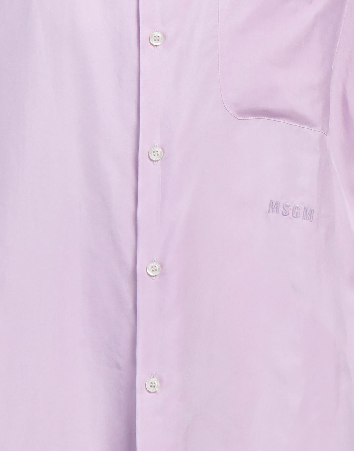 Msgm Mens Shirt Lilac
