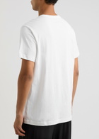 Calvin Klein Logo-embroidered Cotton Pyjama top White