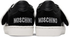 Moschino Baby Black Velcro Sneakers