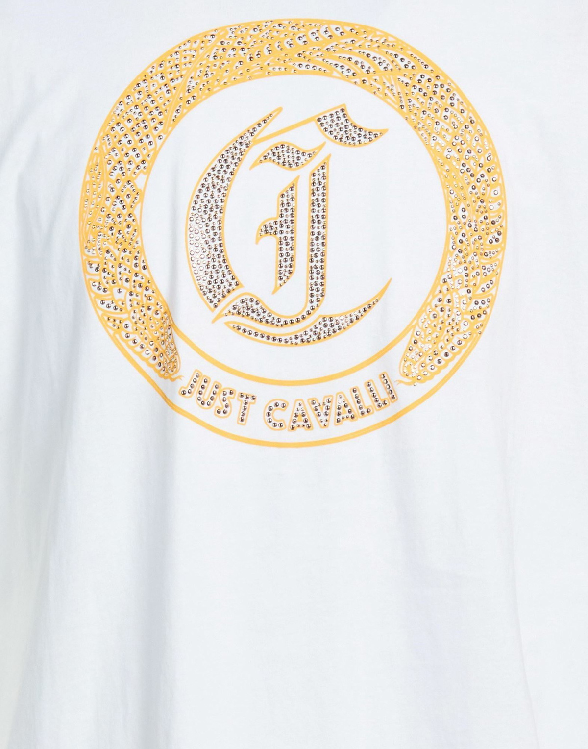 Just Cavalli Mens T-shirt in White