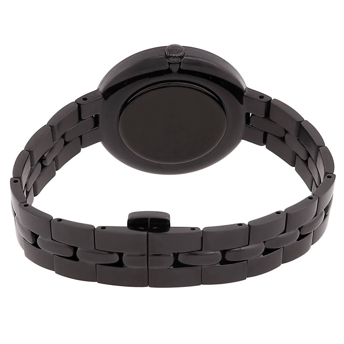Swarovski Cosmopolitan Quartz Black Dial Watch 5547646 Swarovski