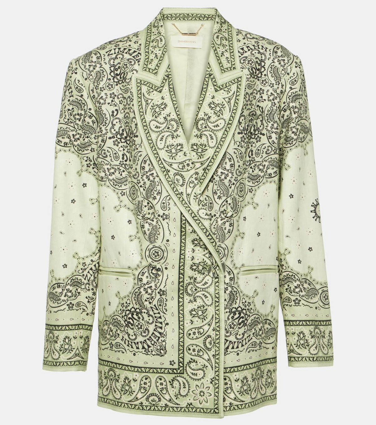 ジャケット ZIMMERMANN 'Illustration Shawl Tux Jacket' blazer Beige Zimmermann 'illustration Shawl Tux Jacket' Blazer | italist