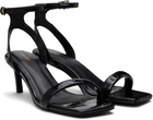 ANINE BING Black Cora Heeled Sandals