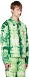 Nahmias Green Tie Dye Jacket