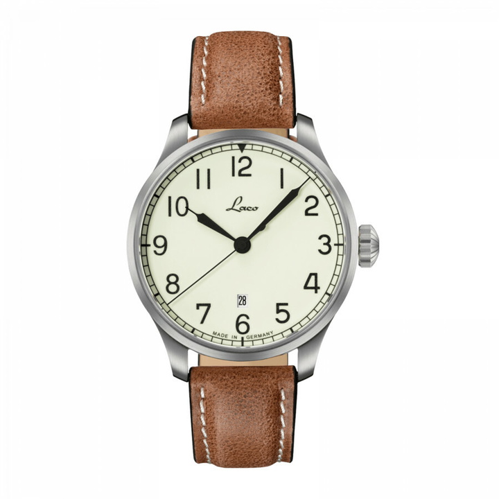 Photo: Laco Valencia Automatic White Dial Mens Watch 861651.2