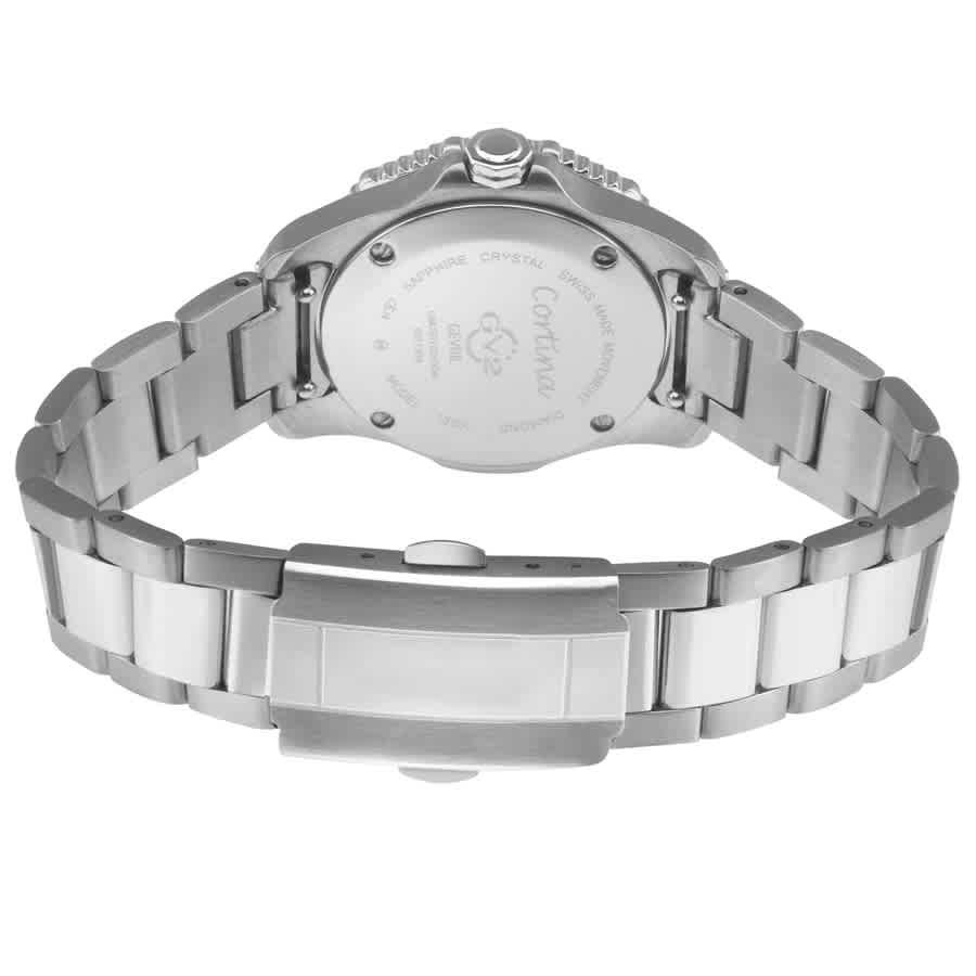 GV2 by Gevril Cortina Quartz Diamond Ladies Watch 13501B