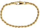 Laura Lombardi Gold Rope Chain Bracelet