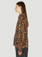 Leopard Print Jumper in Brown