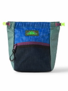 Brain Dead - Logo-Appliquéd Mesh-Trimmed Ripstop Pouch
