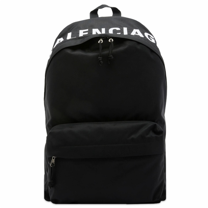 Photo: Balenciaga Men's Wheel Backpack in Black