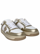 Philippe Model Lion Sneakers In Two-tone Polyurethane Blend