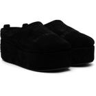 Balenciaga Black Alaska Soft Platform Loafers