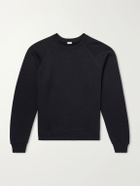 TOTEME - Cotton and Silk-Blend Jersey Sweater - Black