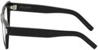 Saint Laurent Black Rectangular Glasses