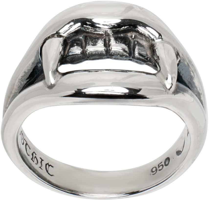 Yohji Yamamoto Silver Vampire Fang Ring Yohji Yamamoto