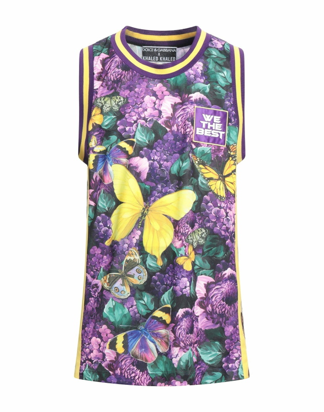 Photo: Dolce & gabbana Mens Tank top in Purple