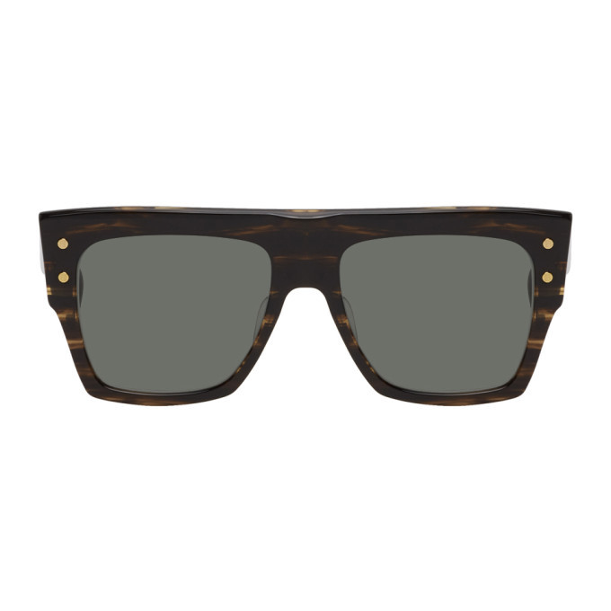 Balmain Tortoiseshell Akoni Edition B-I Sunglasses Balmain display picture 2